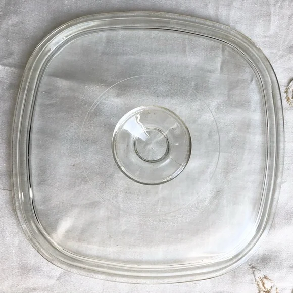 Vintage 60’s Corning Ware Blue Cornflower 3 Qt Casserole Dish A3B With Clear Lid - Picture 11 of 15